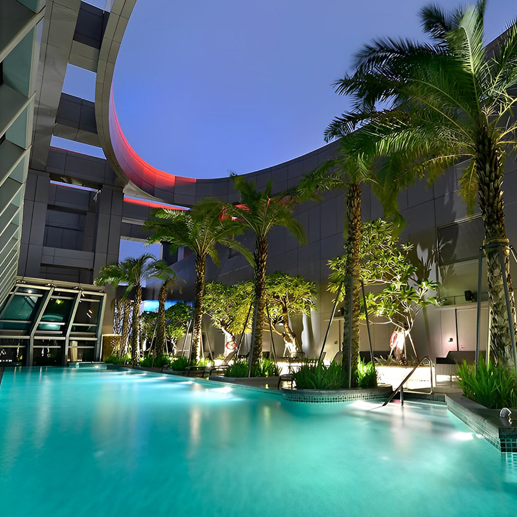 AC12V Waterproof IP68 LED Round Modern Underwater Pool Lights Spot Light-Lighom