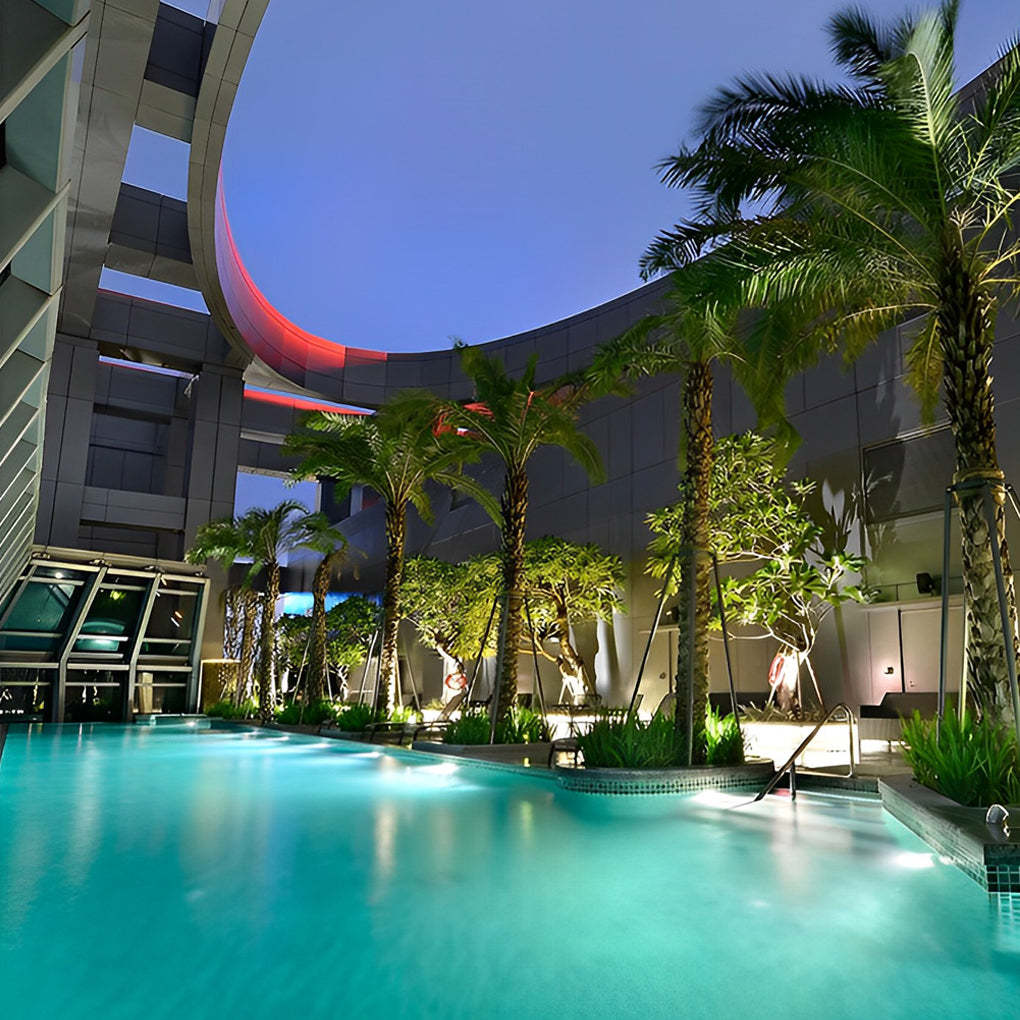 AC12V Waterproof IP68 LED Round Modern Underwater Pool Lights Spot Light-Lighom