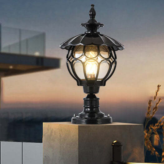 European Round Column Outdoor Landscape Light