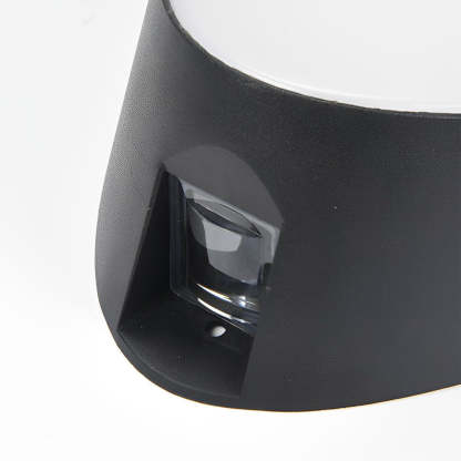 Creative LED Waterproof Aluminum Black Modern Outdoor Wall Sconce Lighting-Lighom