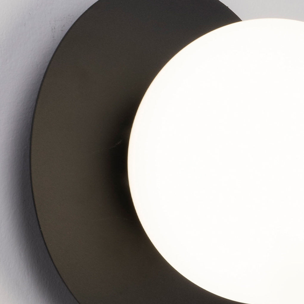 Round Glass Ball 12W Modern LED Wall Sconce