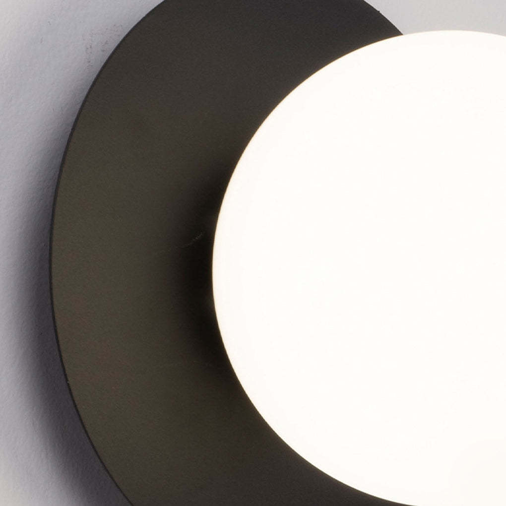 Round Glass Ball 12W Modern LED Wall Sconce