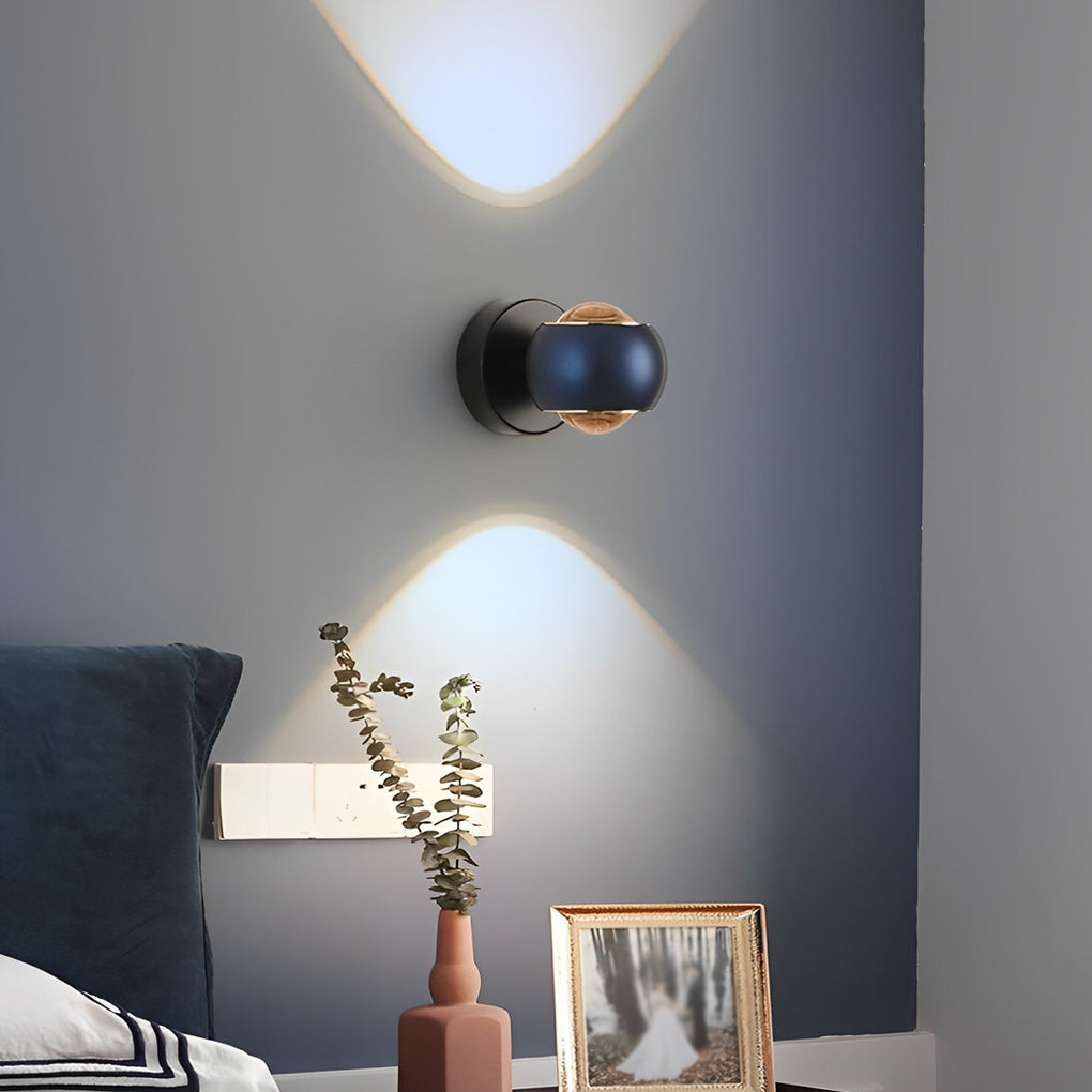 Up-Down Modern LED Wall Washer Light — Blue