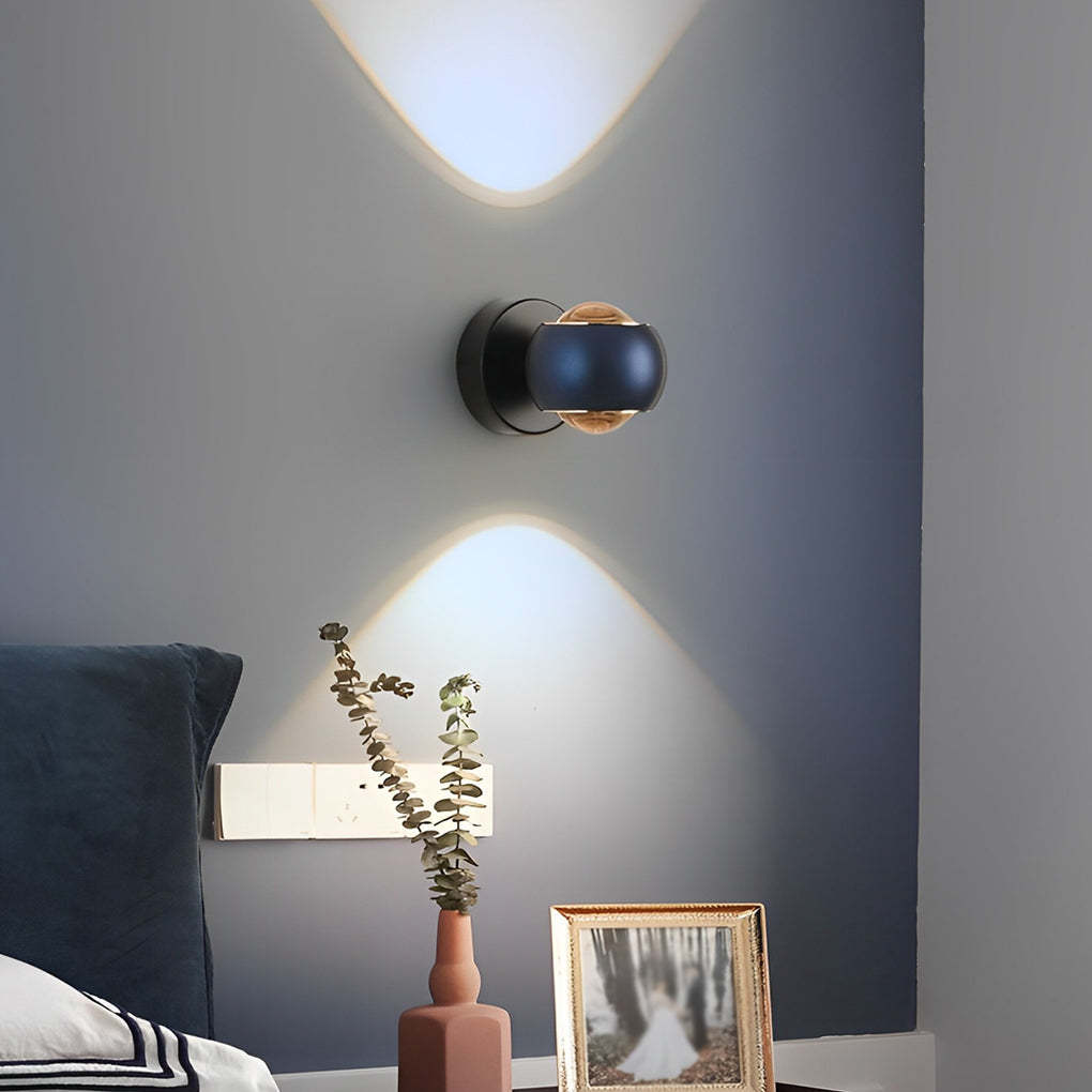 Up-Down Modern LED Wall Washer Light — Blue