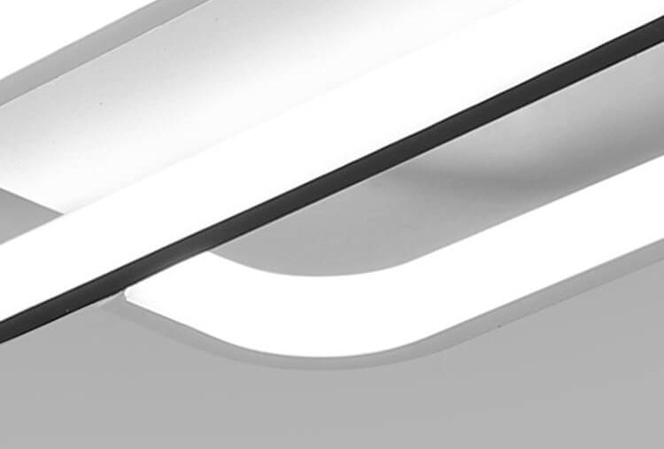Modern Square Ring Aluminum LED Ceiling Light