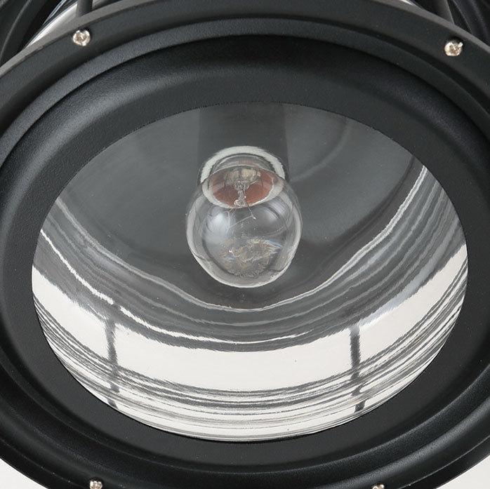 Industrial Vintage Drum Outdoor Ceiling Light