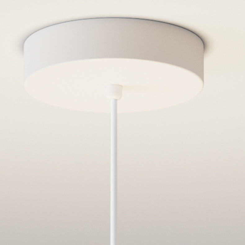 Contemporary Resin Rabbit Moon Kids Pendant Light
