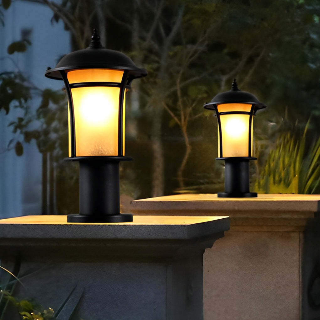 Classic Old England-Style Waterproof LED Garden Lamp-Lighom