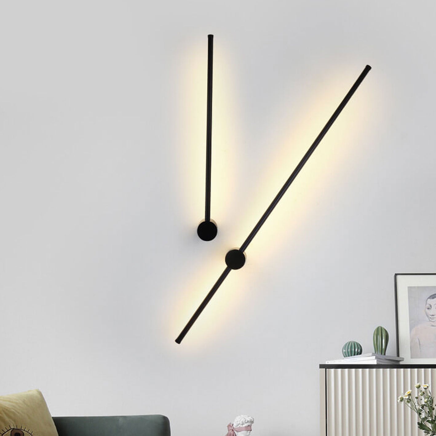 Minimalist Strip Aluminum LED Sconce