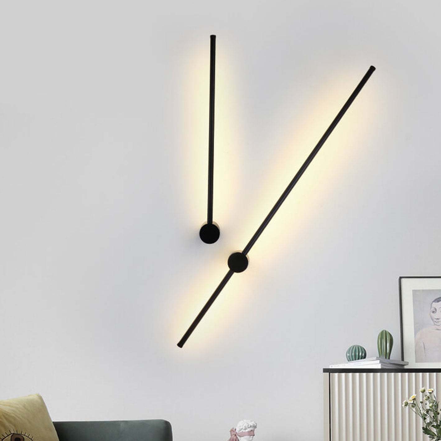 Minimalist Strip Aluminum LED Sconce