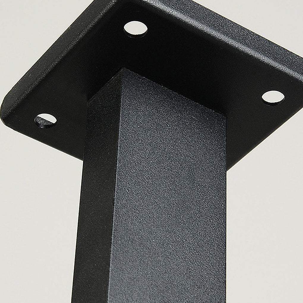 Minimalist Waterproof LED 10w Black Modern Outdoor Pathway Lights-Lighom