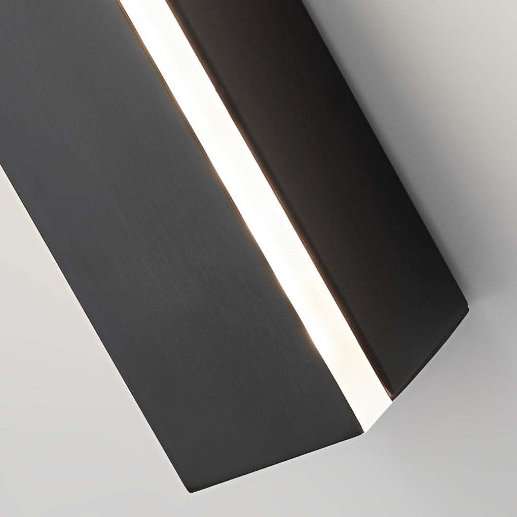 Long Strip Minimalist Three Step Dimming LED Copper Modern Wall Lamp-Lighom