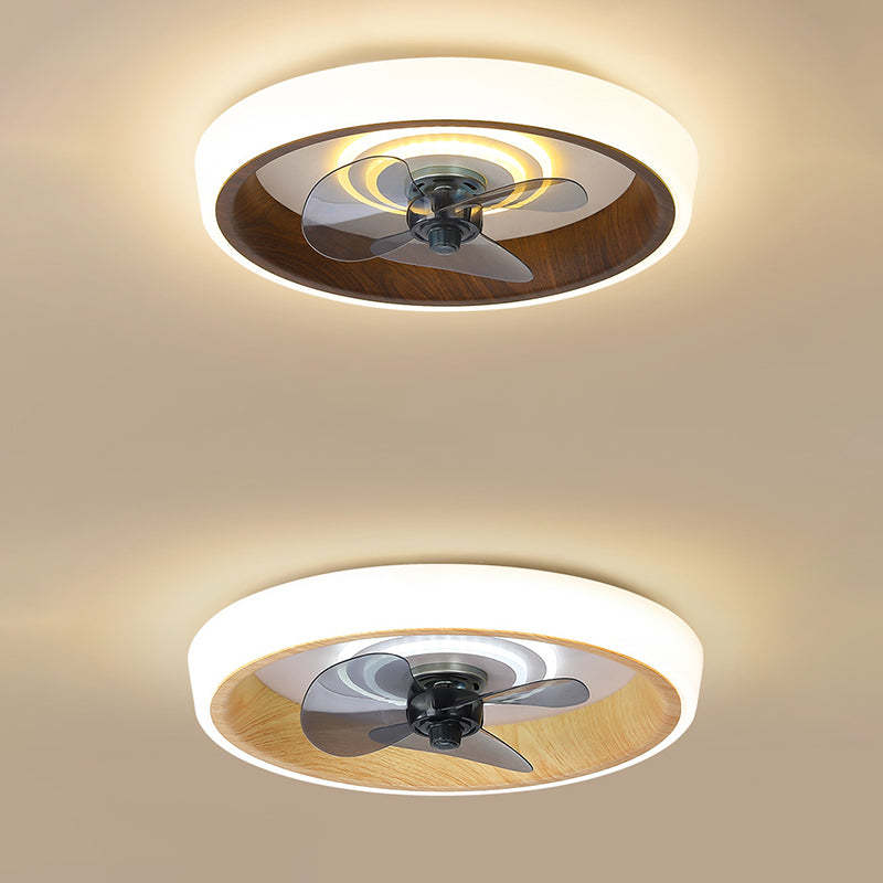Minimalist Grain Aluminum Flush Mount Ceiling