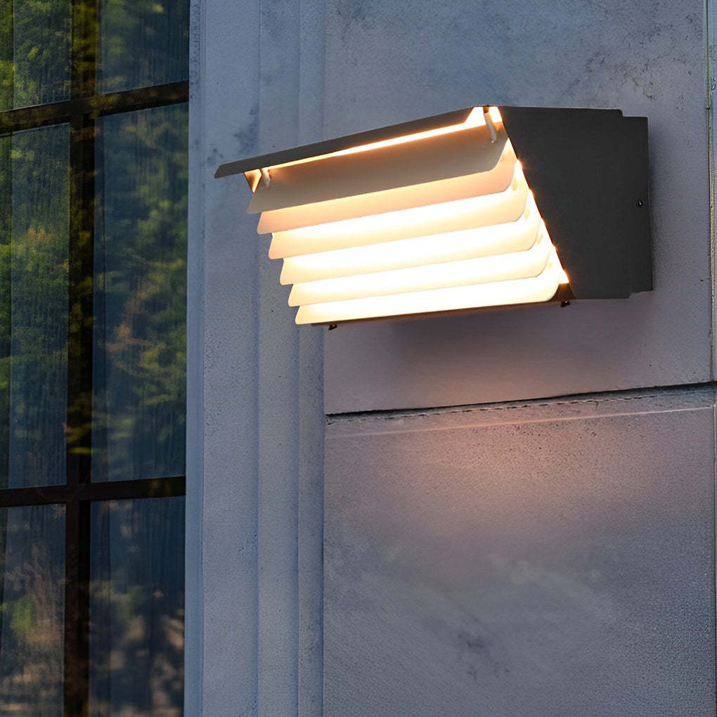 Creative Waterproof LED Modern Outdoor Wall Lamp Wall Sconce Lighting-Lighom
