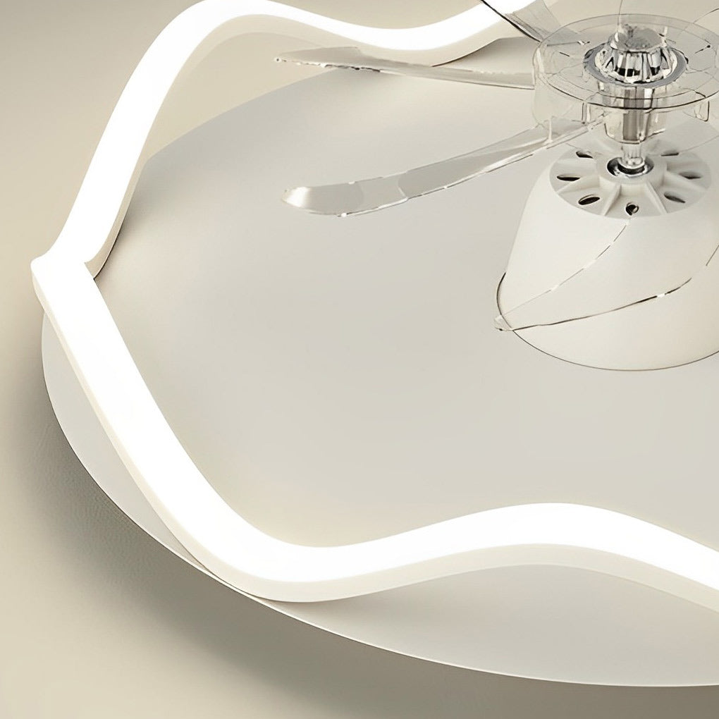 Ring Mute 360° Stepless Dimming LED Bladeless Fan