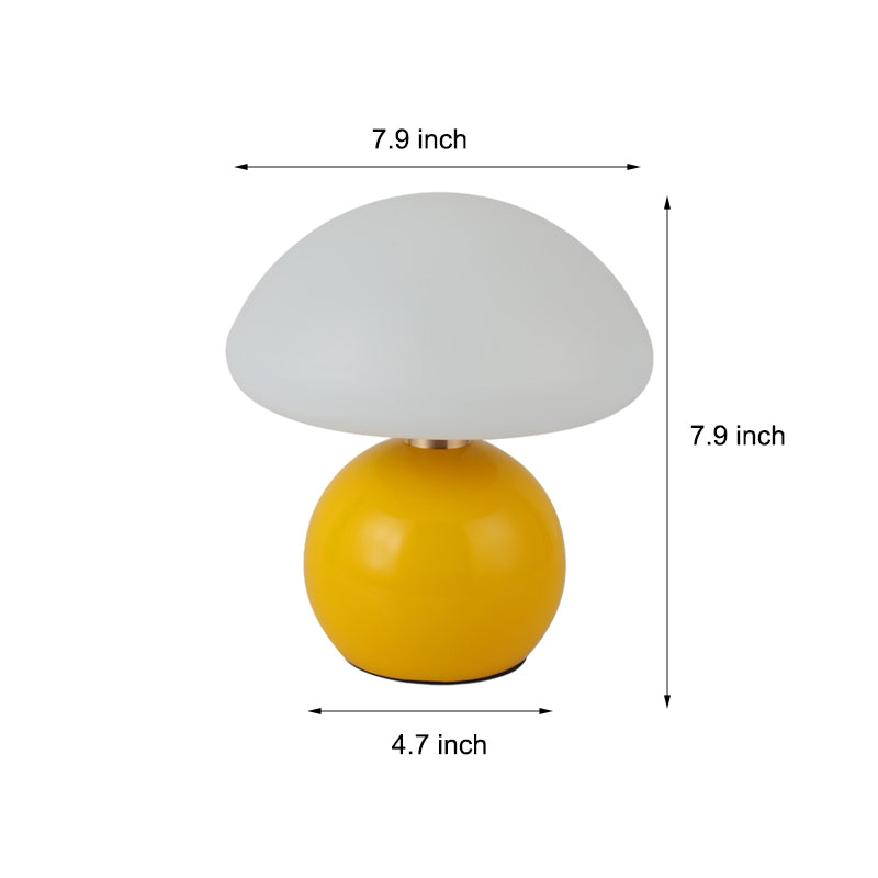 Touch Control Acrylic Mushroom Metal Ball Cute Kids Lamp-Lighom