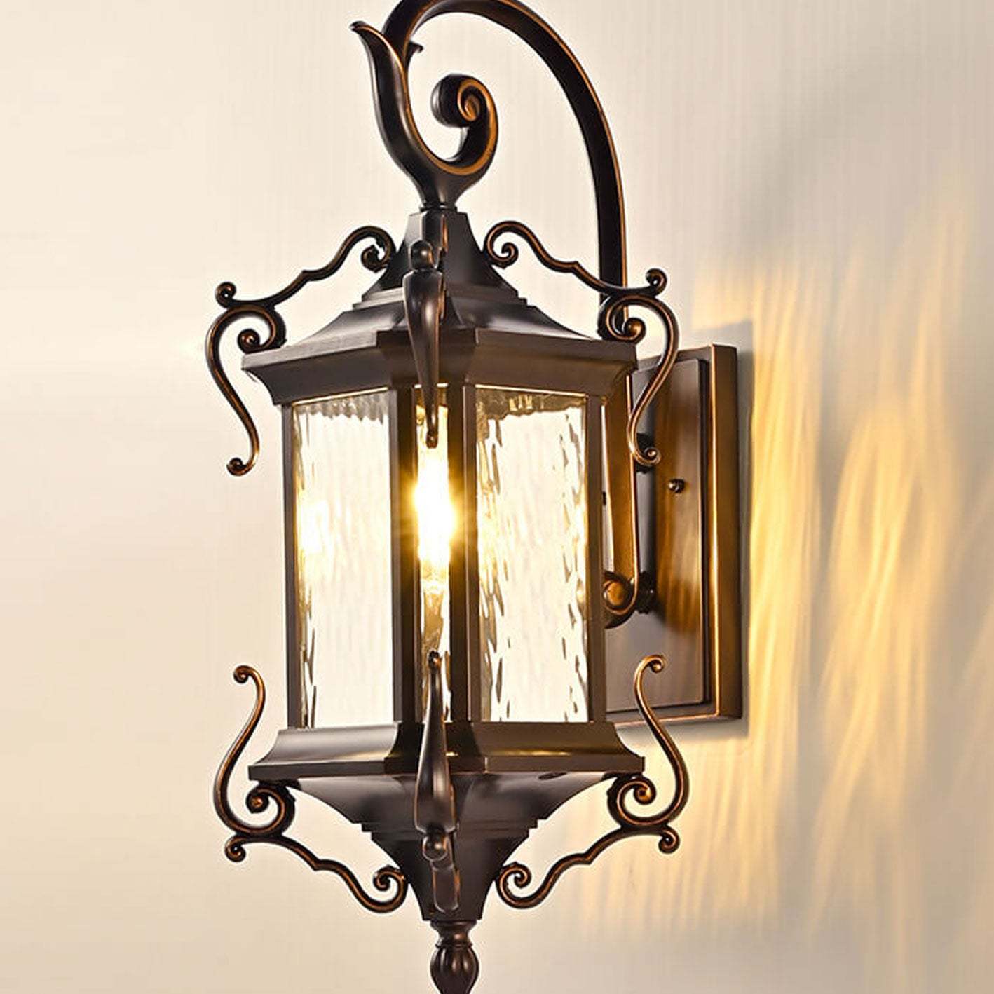 European Palace Outdoor Waterproof Sconce