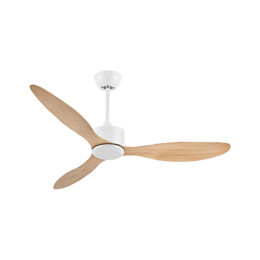 3-Blade Mute Dimmable LED Remote Modern Fan