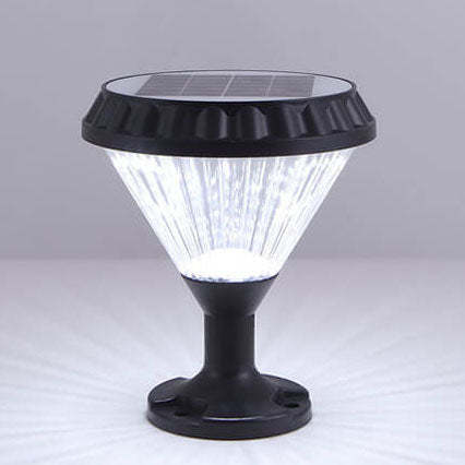 Lighom modern column die-cast black outdoor column light