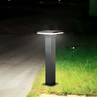 Outdoor Minimalist Round Square Waterproof LED Landscape Lighting Lawn Lamps-Lighom