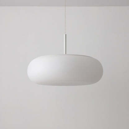 Minimalist Oval Iron LED Pendant Light