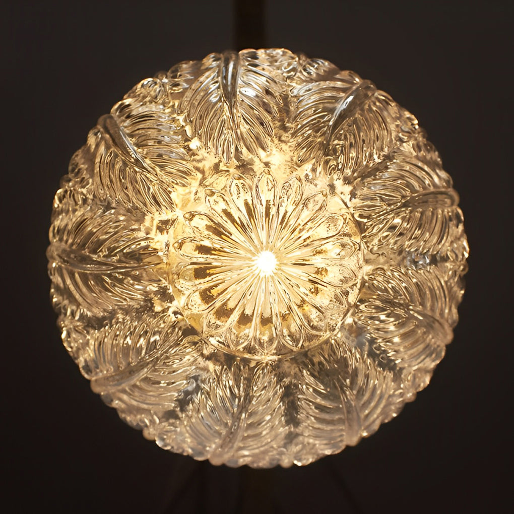 Glass Ball Dimmable LED Modern Pendant