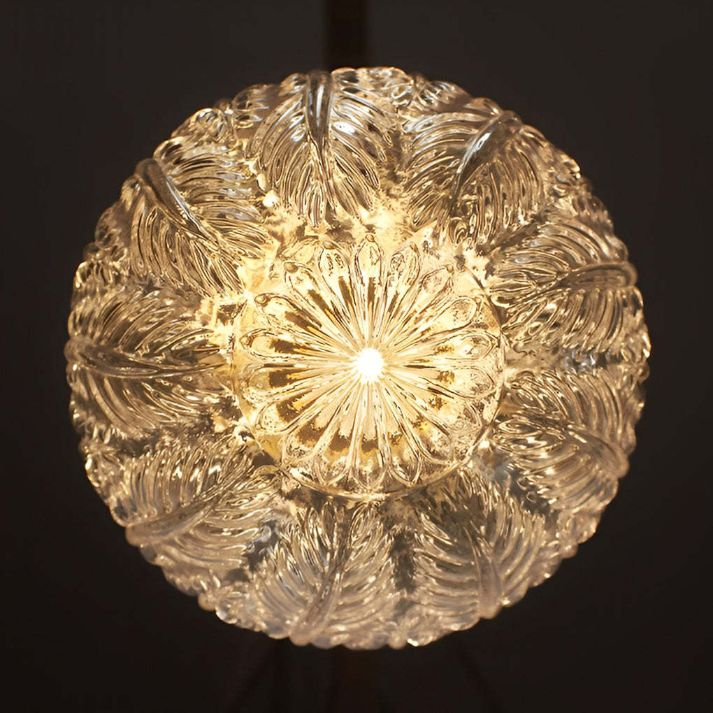 Glass Ball Dimmable LED Modern Pendant