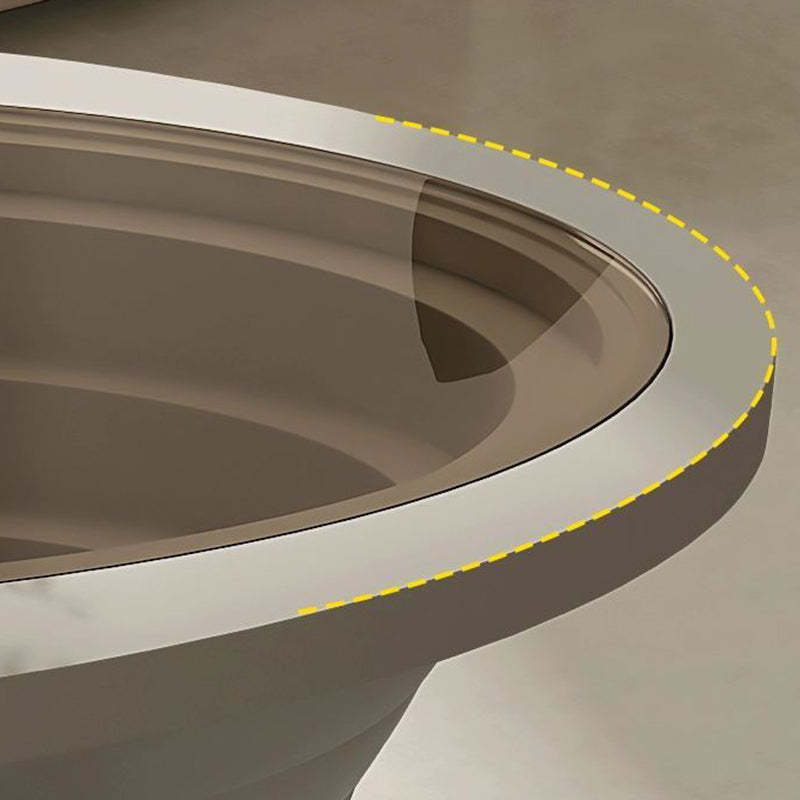 Luxury Oval Glass Coffee Table