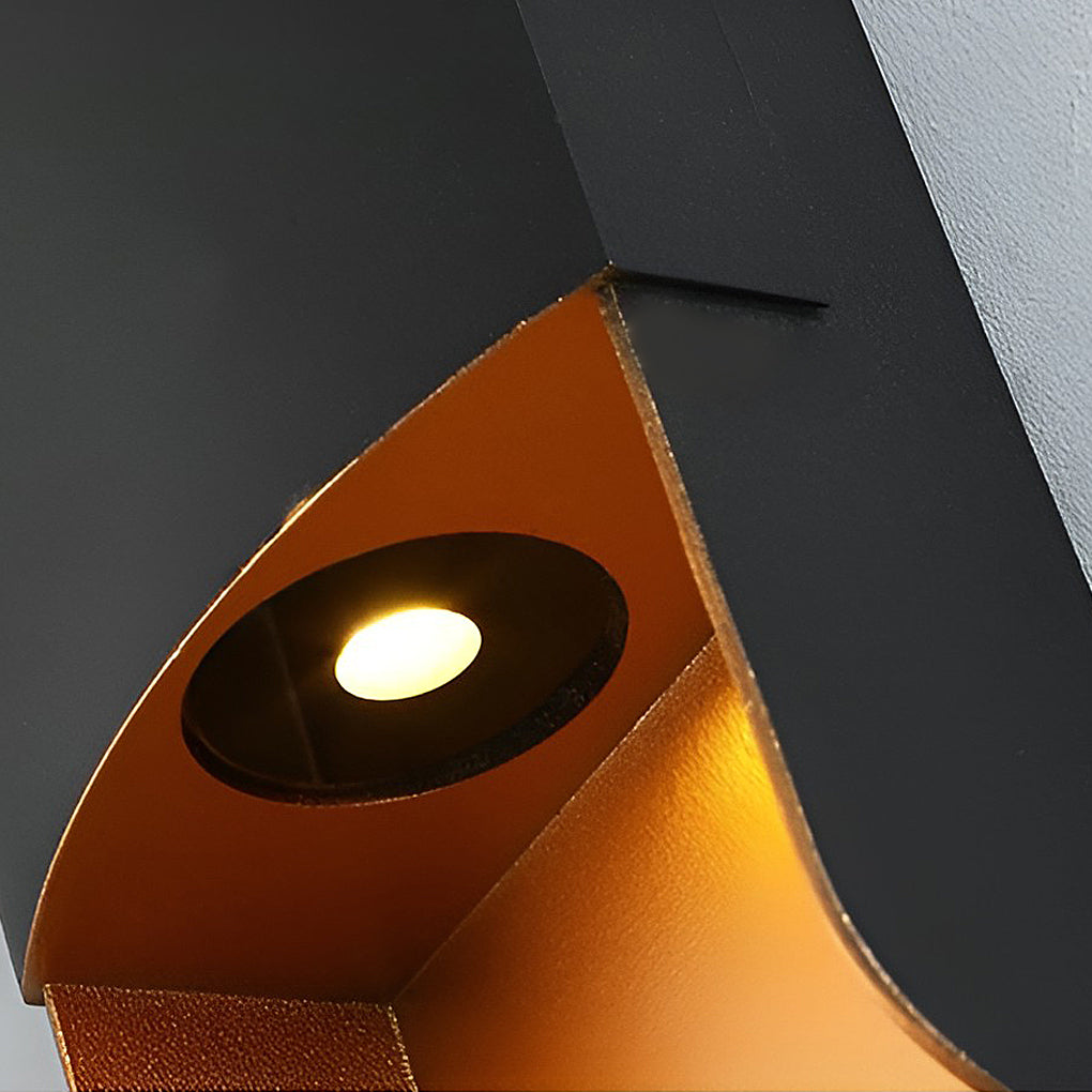 LED Up and Down Lights COB Waterproof Metal Modern Outdoor Wall Lamps-Lighom