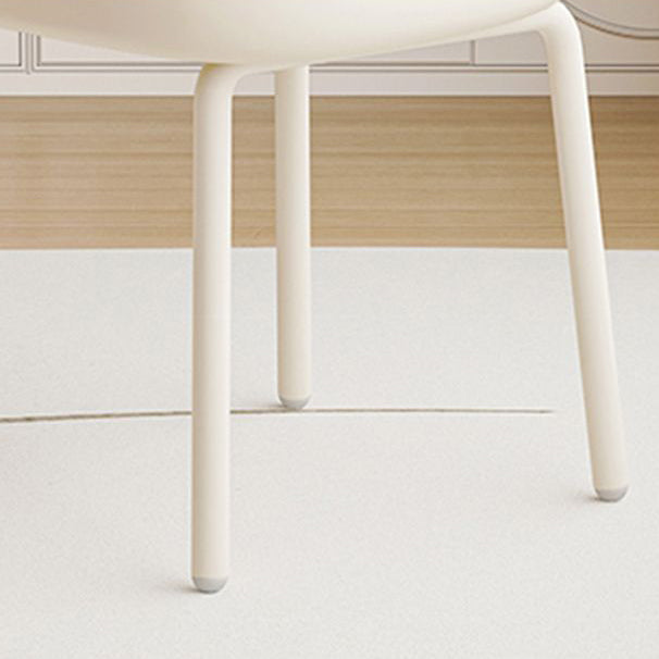 Minimalist Bear Lambswool Fabric Vanity Stool