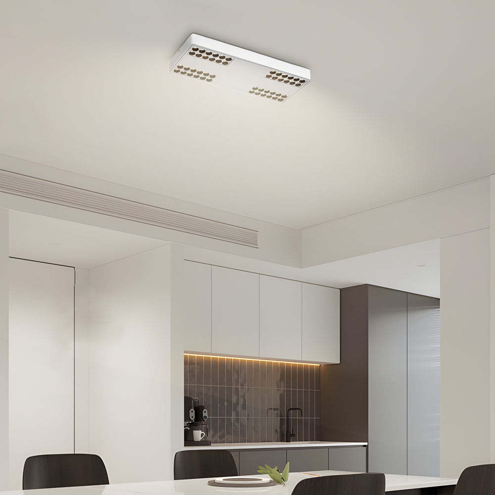 Square Rectangle Aluminum LED Flush Ceiling Downlight