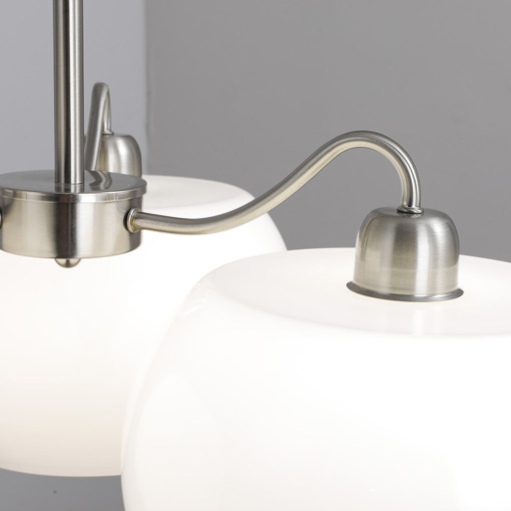 Glass White Vintage Pendant Chandelier