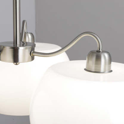 Glass White Vintage Pendant Chandelier