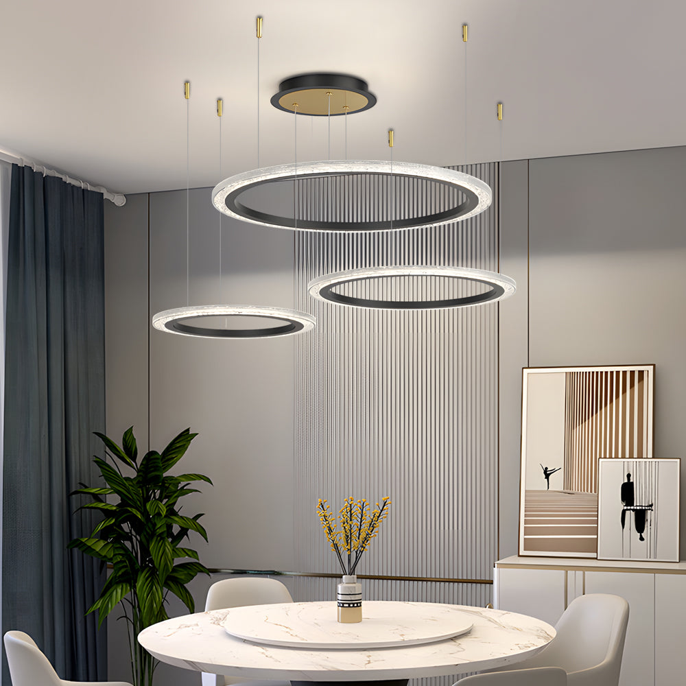 Circular Ring Dimmable Nordic Ceiling Light