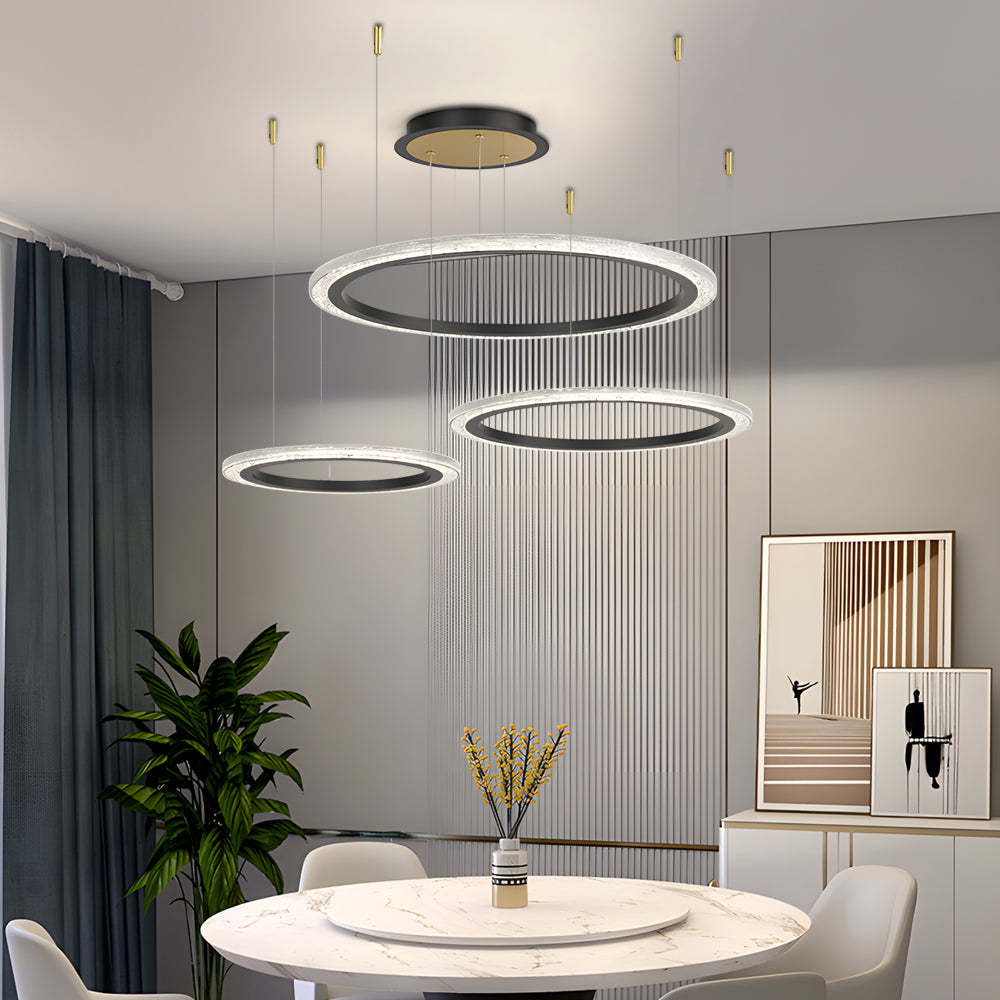 Circular Ring Dimmable Nordic Ceiling Light