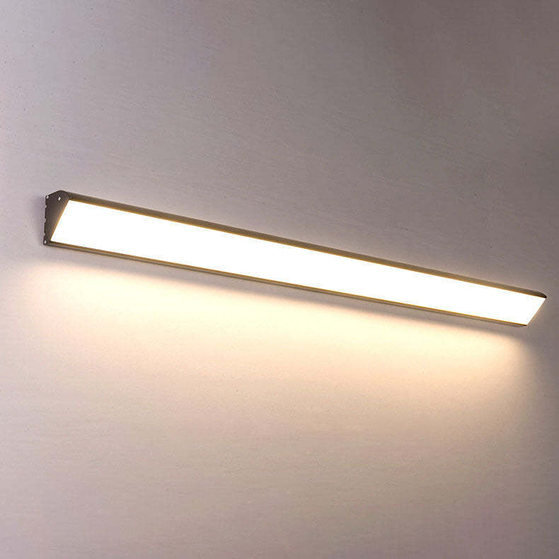 Minimalist Aluminum Acrylic Waterproof Long LED Wall Sconce