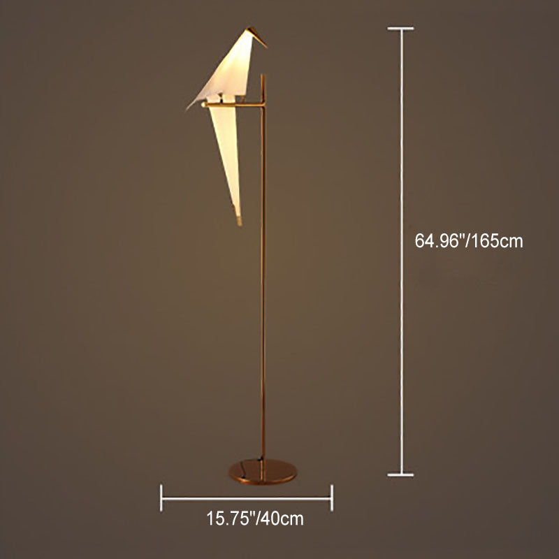 Nordic Iron Bird Floor Lamp — 2 Lights / 110V-120V For US/CA