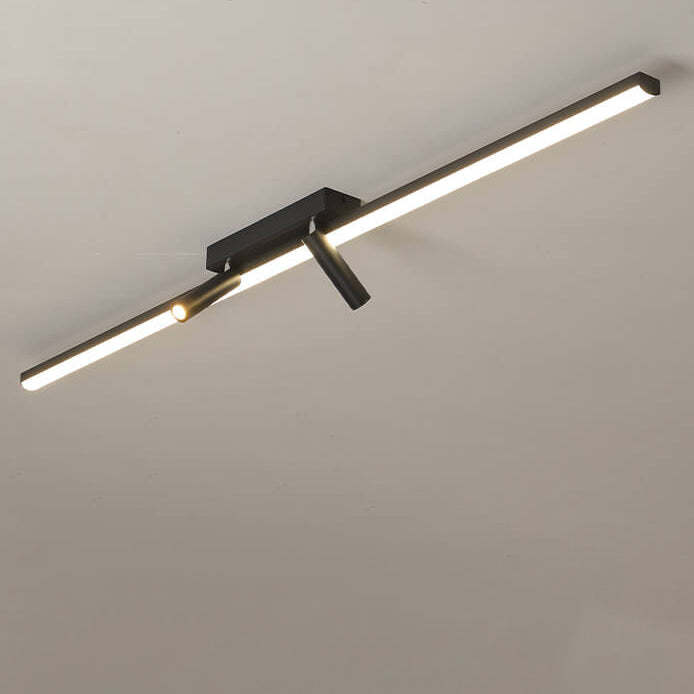 Minimalist Long Strip LED Spotlight Flush Mount Light