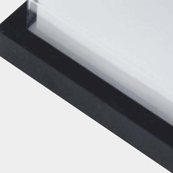Modern Outdoor Aluminum Induction Flush Light — Intelligent Body Sensor - Warm Light / 220V-240V For UK/AU