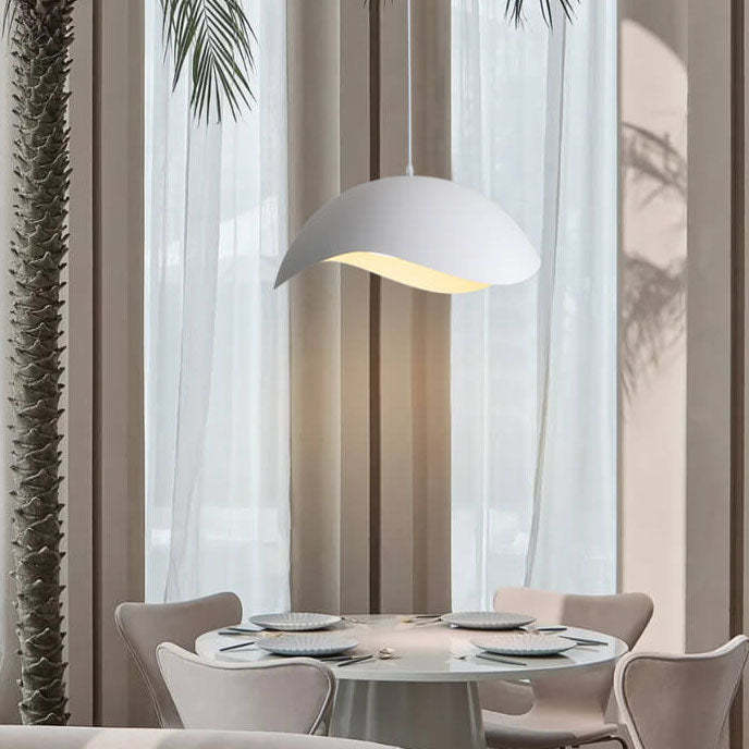 Nordic Minimalist Dome Wave LED Pendant Light