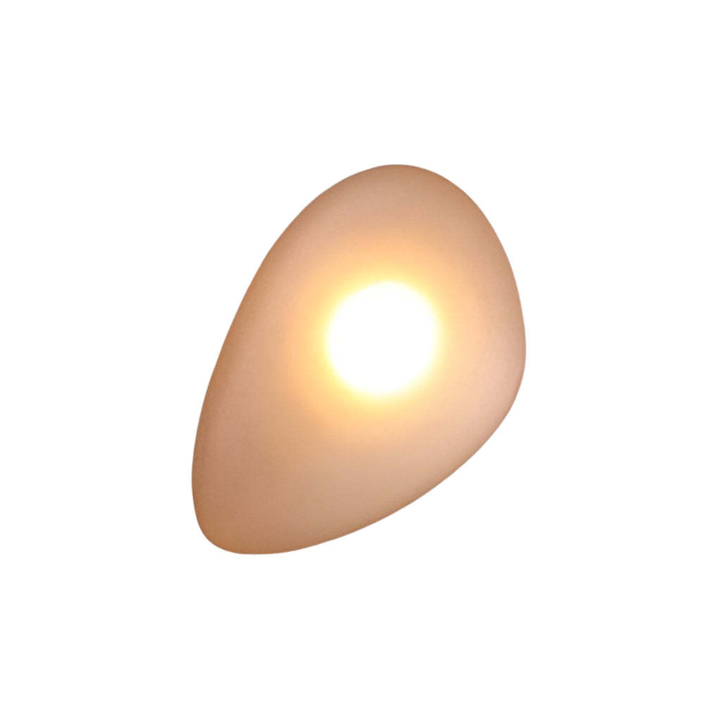 Colorful Glass Pebbles LED Modern Indoor Wall Sconce