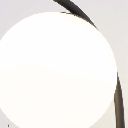 Creative Glass Ball-shaped LED Nordic Plug in Wall Sconce Lighting-Lighom