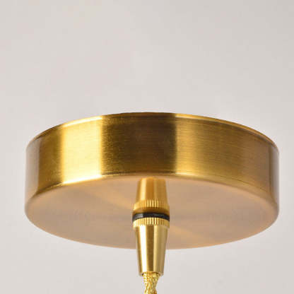 Modern Minimalist Oval Glass Orb Pendant
