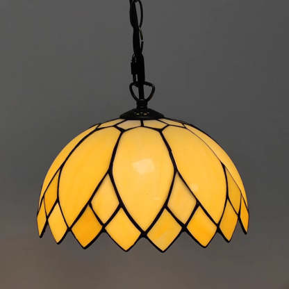 Tiffany European Milk White Glass Dome Pendant Light