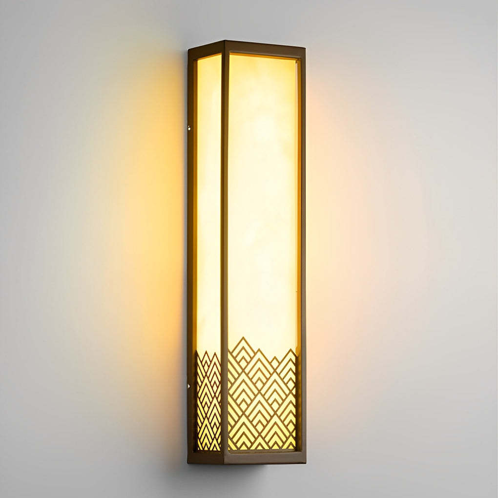 Vintage Waterproof Stainless Steel Brown Wall Lamp Exterior Lights-Lighom