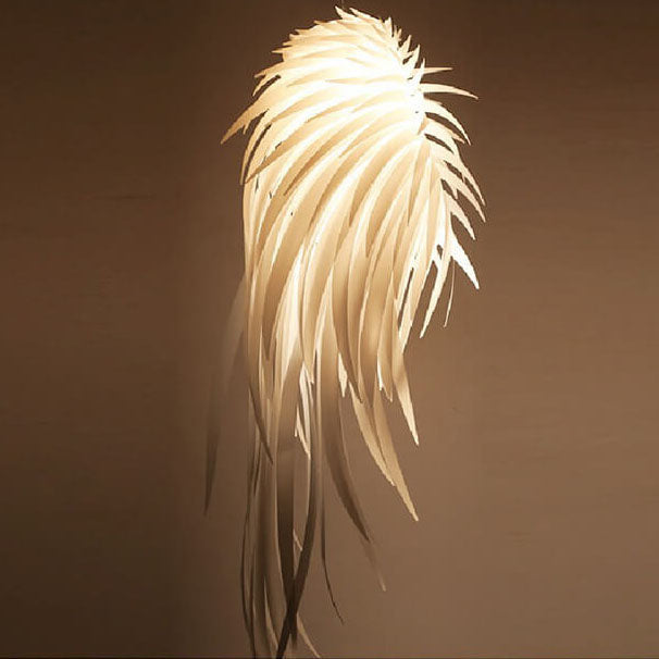 Modern Angel Wings Feather LED Pendant Light
