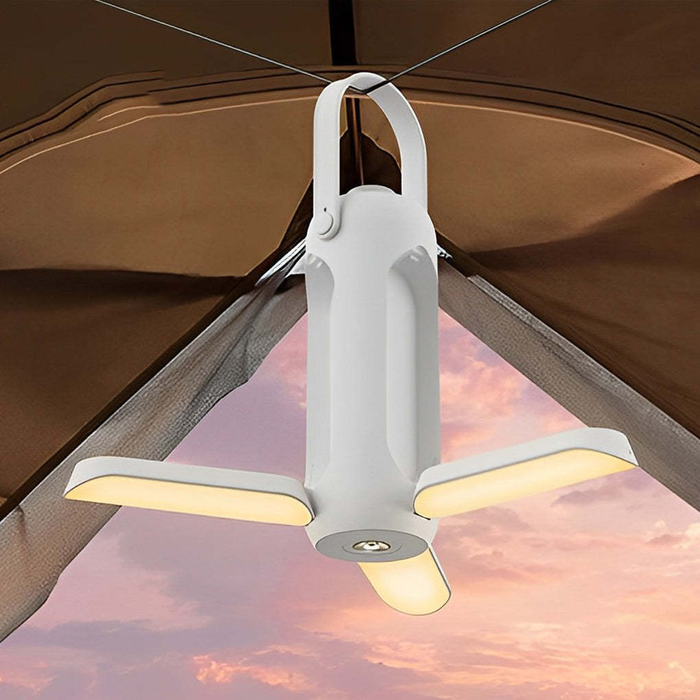 Adjustable Lamp Cover USB Charging Dimmable LED Portable Camping Lamp-Lighom