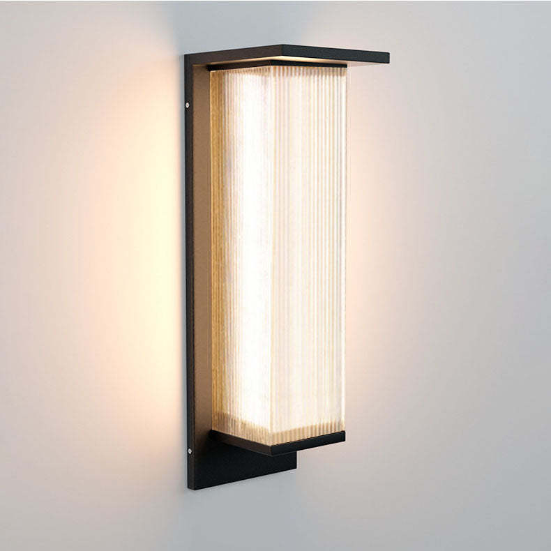 Minimalist Solar Stainless Steel Wall Sconce