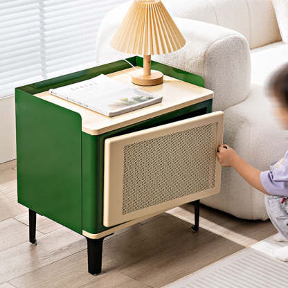 Nordic Square Metal 2-Tier Side Table