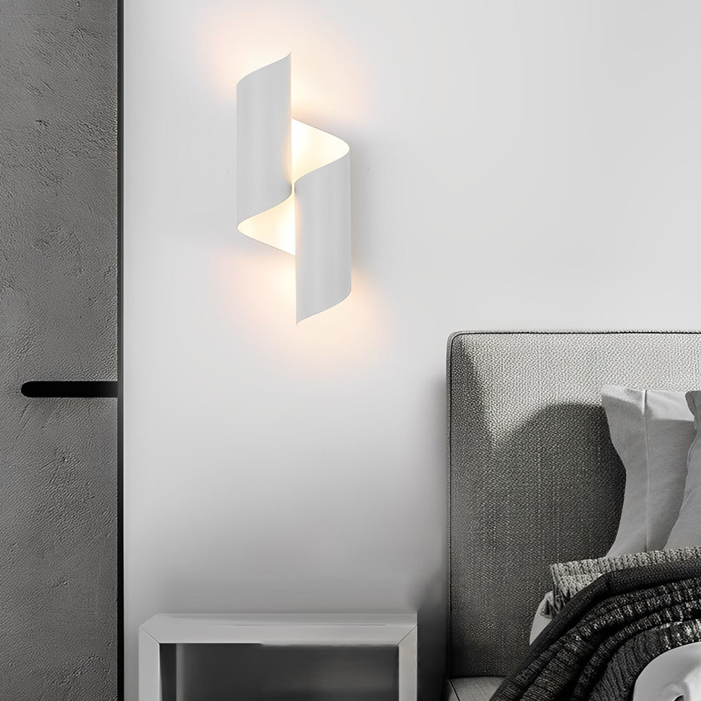 2pcs Symmetrical Creative Up And Down Lighting Modern Wall Light Fixture-Lighom